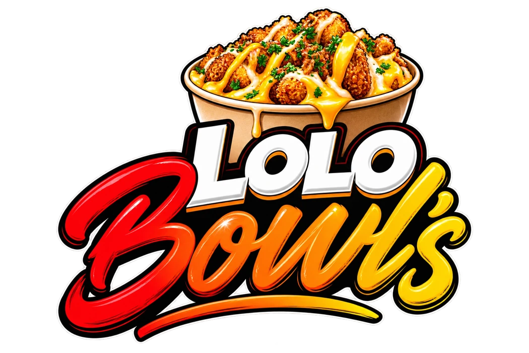 Logo Lolo Bowl's, bowl gourmand